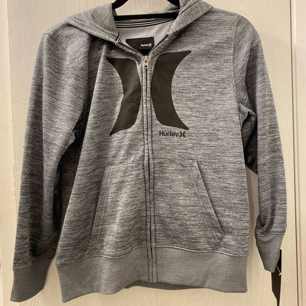 Boy 10-12 years old size M thermal hoodie zipper jacket and pant set